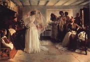 John H F Bacon The Wedding Morning oil painting reproduction